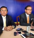 Sam Rainsy-kem Sokha-news-conference