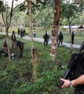 Thai soldiers in Narathiwat