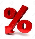 10042361-red-percent-sign-denoting-a-decrease-Stock-Photo