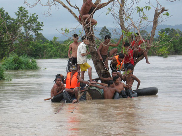 2011 flood in Siem Reap 04 (RFA)